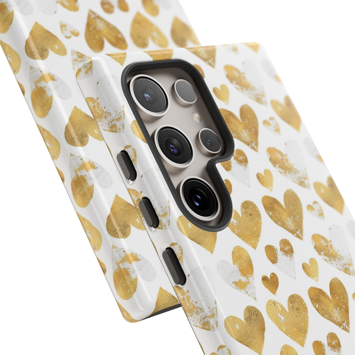 Heart Pattern Phone Case – Stylish & Loving Design for Your Device 230