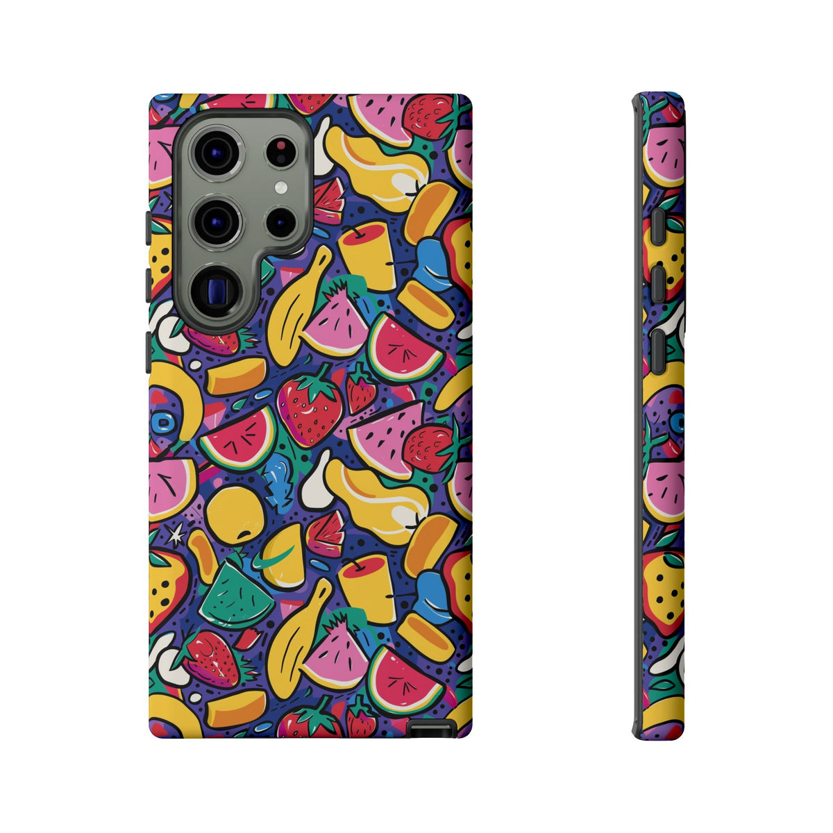 90s Themed Seamless Pattern Phone Case – Embrace Retro Style and Protection 316