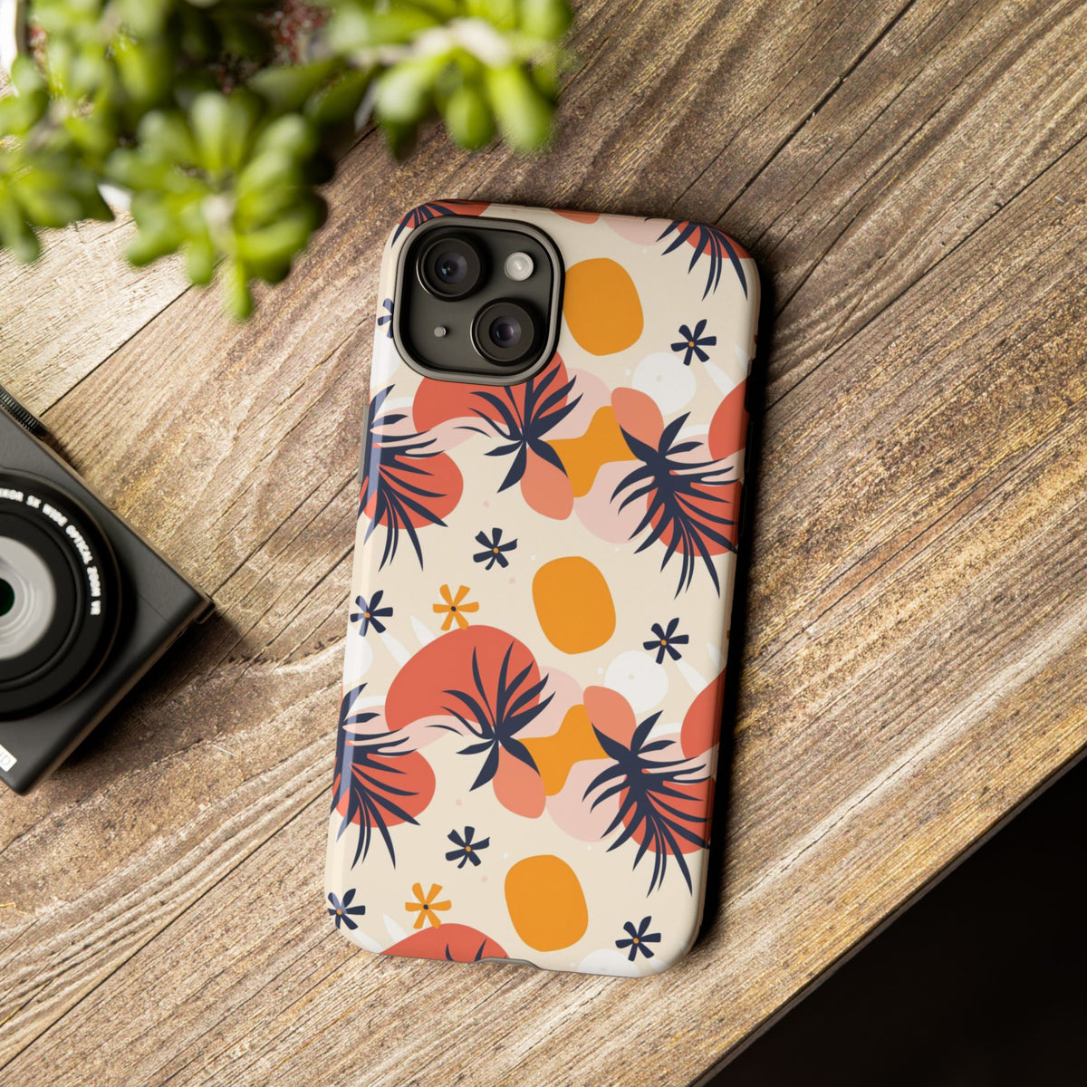 Vibrant Summer Pattern Phone Case - Fun Tropical & Beach Designs