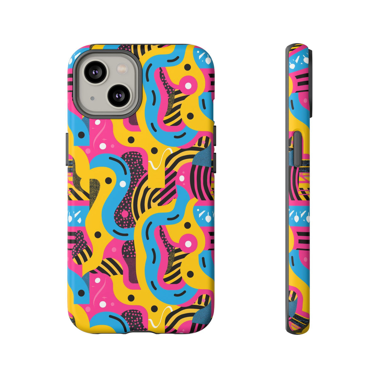 Retro 80s Seamless Phone Case – Vintage Style Meets Modern Protection 109