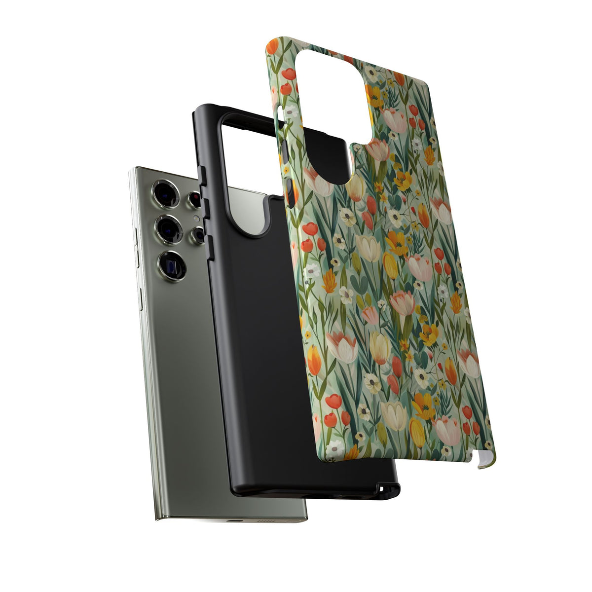 Spring Pattern Phone Case – Fresh & Vibrant Design for Your Phone 396