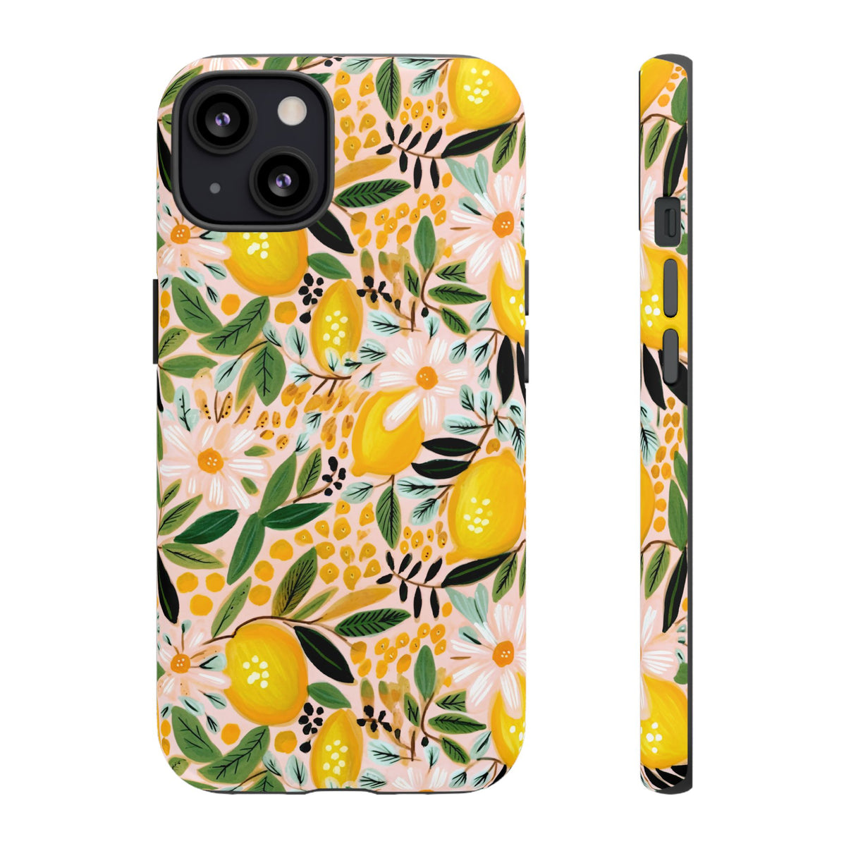 Cute Summer Lemons Phone Case – Refreshing Citrus Design for Your Phone 2