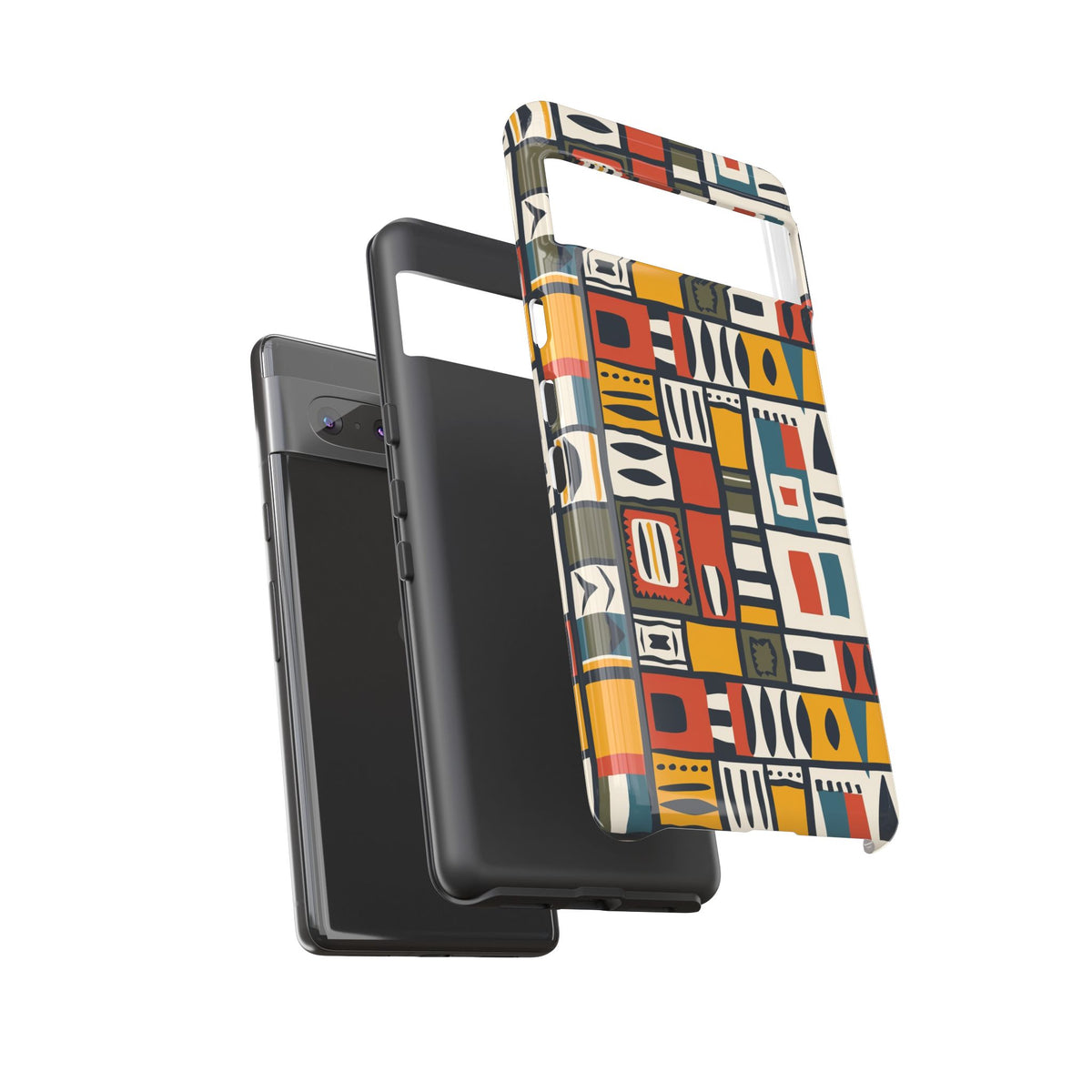 Stylish African Pattern Phone Case – Unique and Vibrant Protection 013