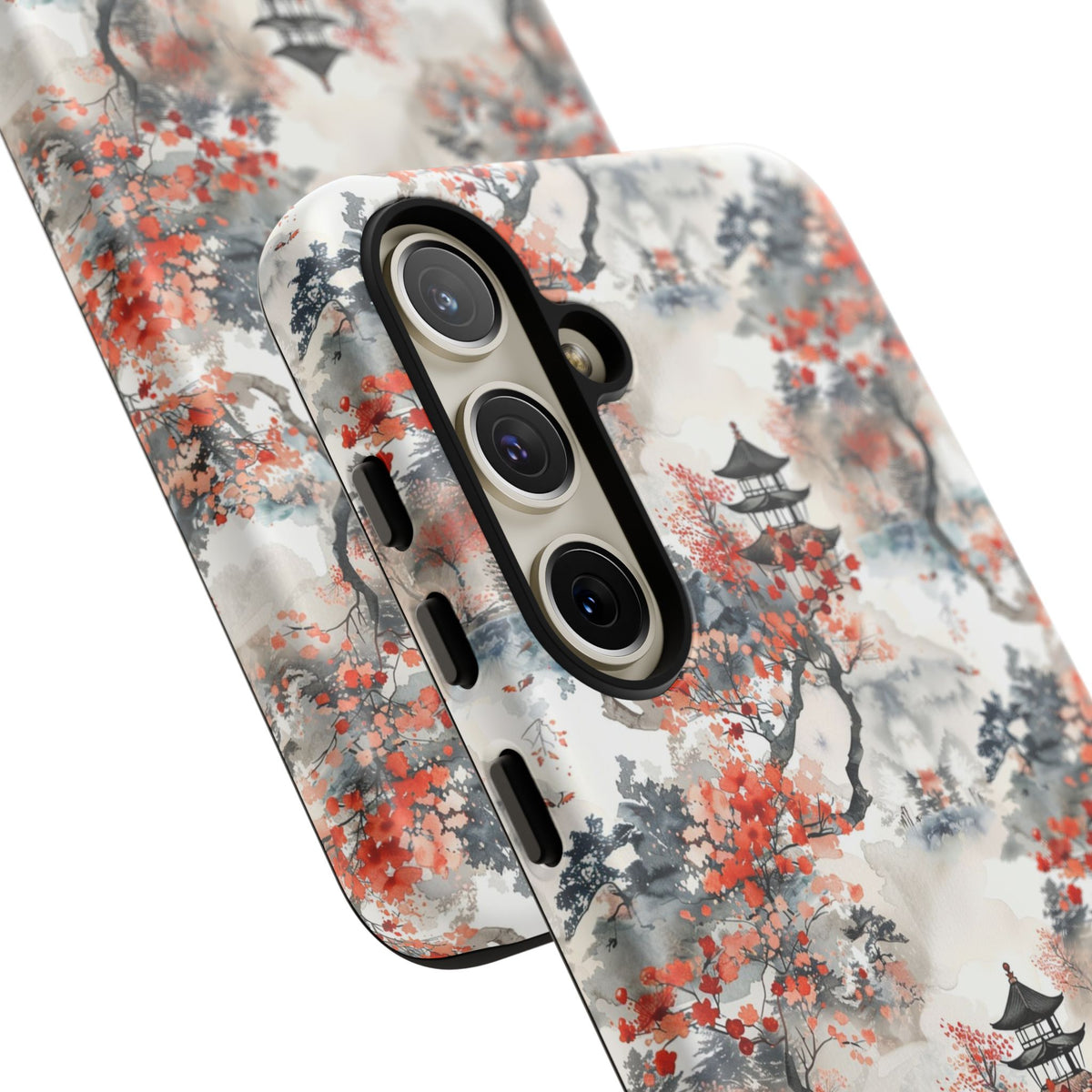 Japanese Pattern Phone Case – Elegant & Timeless Design for Your Phone 096