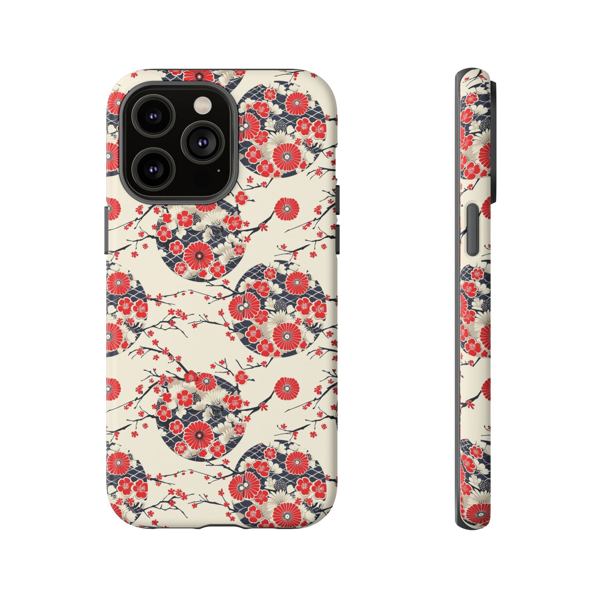 Japanese Pattern Phone Case – Elegant & Timeless Design for Your Phone 138