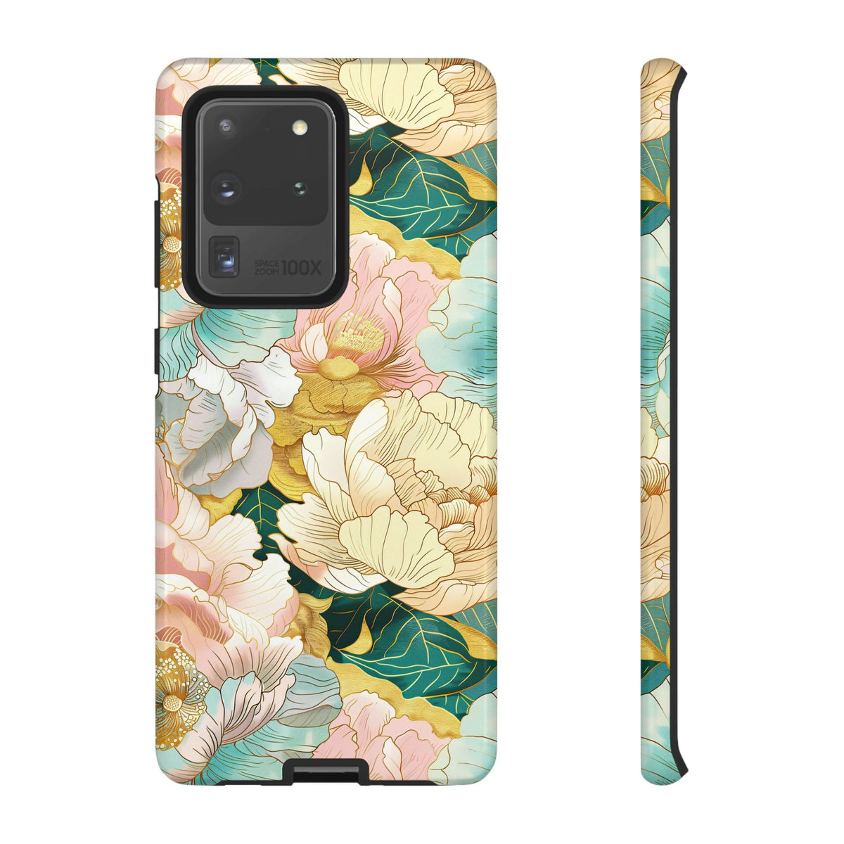 Japanese Blossom Asian Floral Design Phone Case – Elegant Floral Phone Cover