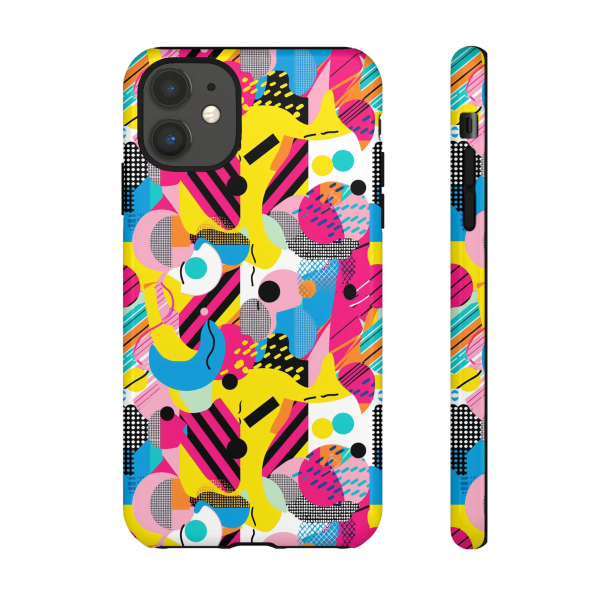 Retro 80s Seamless Phone Case – Vintage Style Meets Modern Protection 091