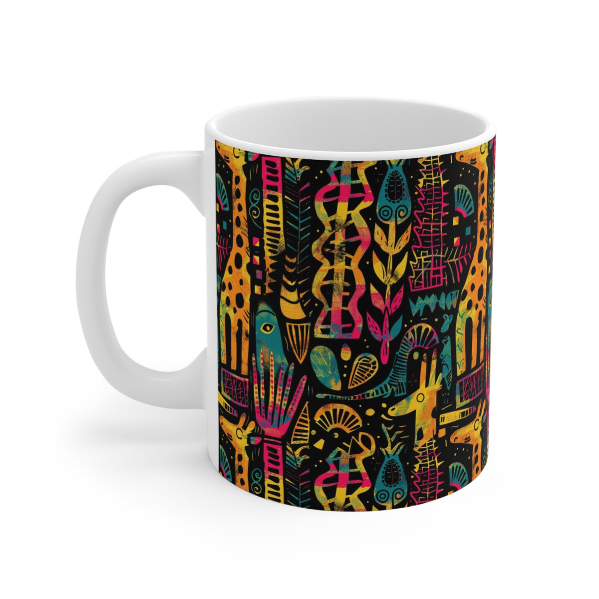 All-Over African Pattern Coffee Mug 559