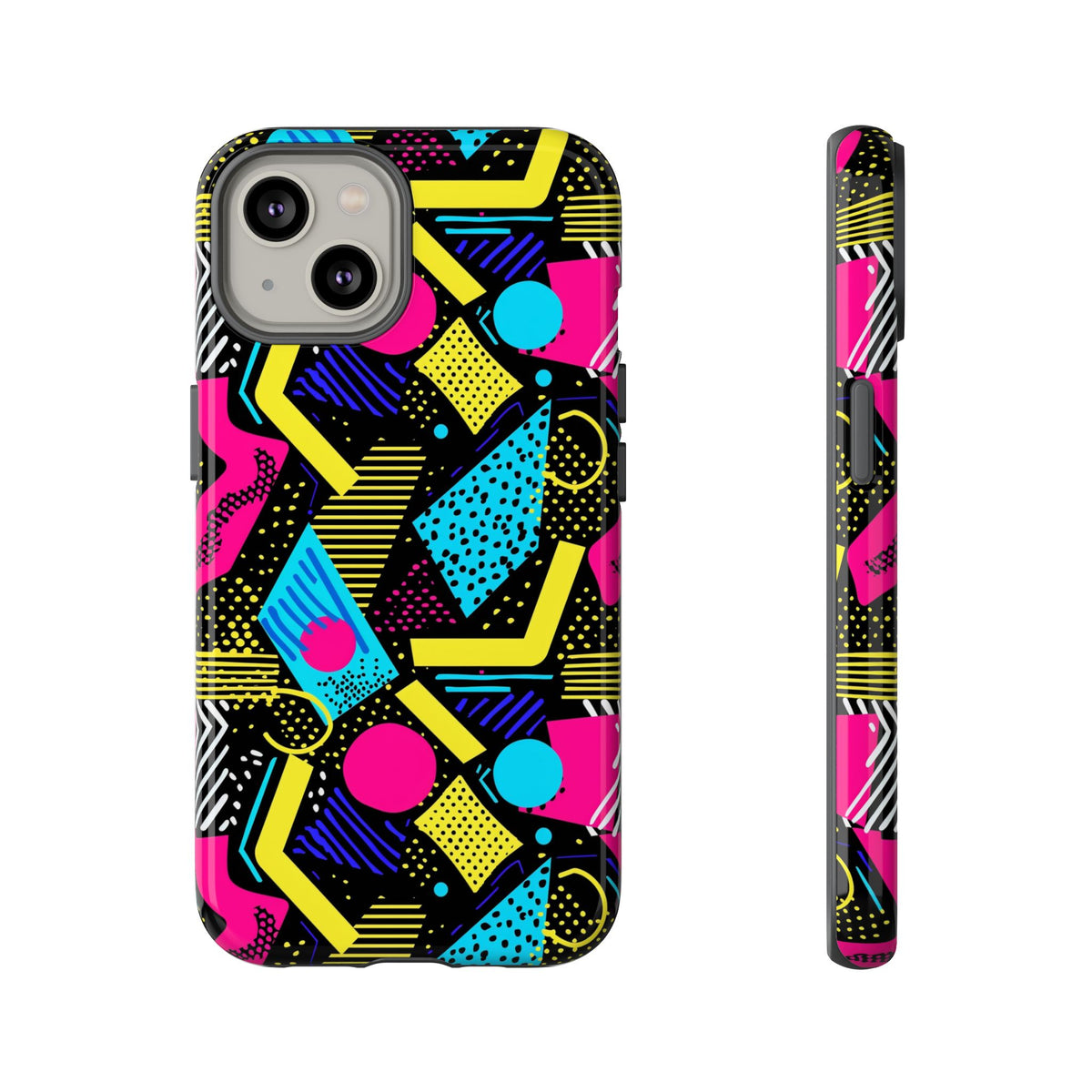 Retro 80s Seamless Phone Case – Vintage Style Meets Modern Protection 187