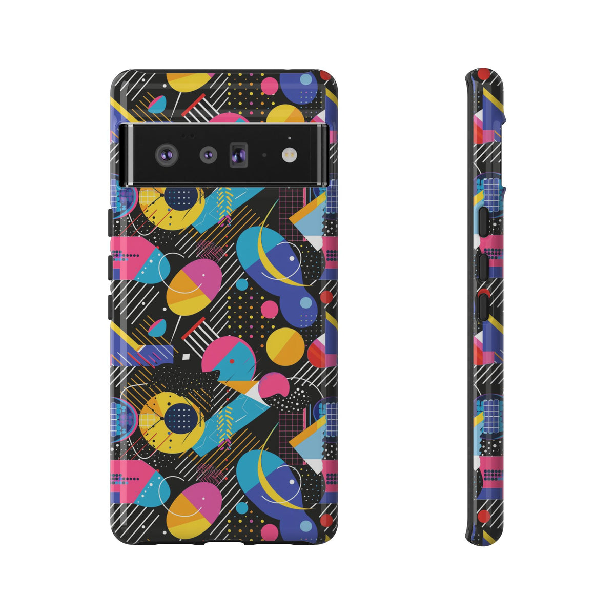 Retro 80s Seamless Phone Case – Vintage Style Meets Modern Protection 58