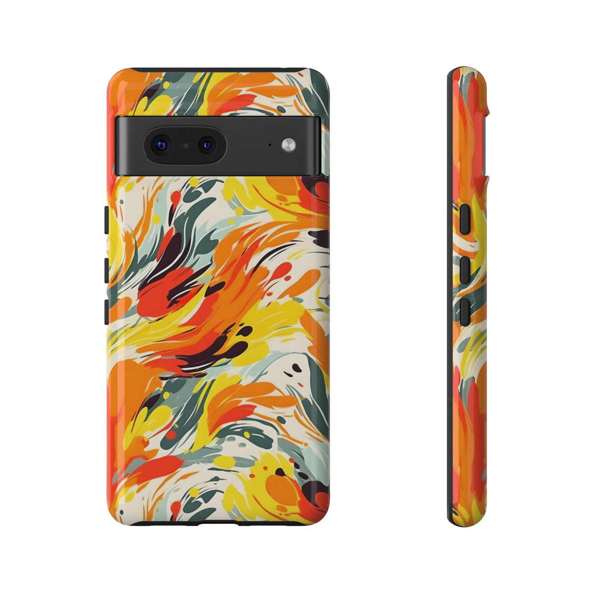 Abstract Painting Design Phone Case – Modern Art-Inspired Phone Cover 5