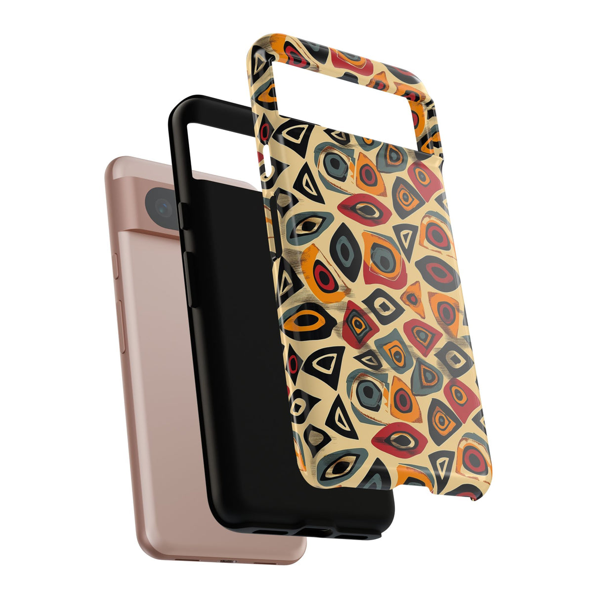 Stylish African Pattern Phone Case – Unique and Vibrant Protection 167