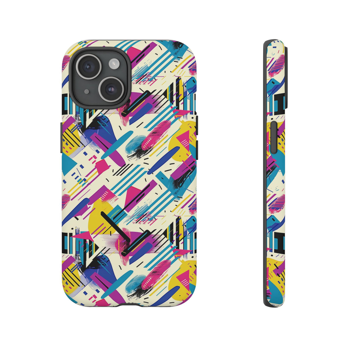 Retro 80s Seamless Phone Case – Vintage Style Meets Modern Protection 134