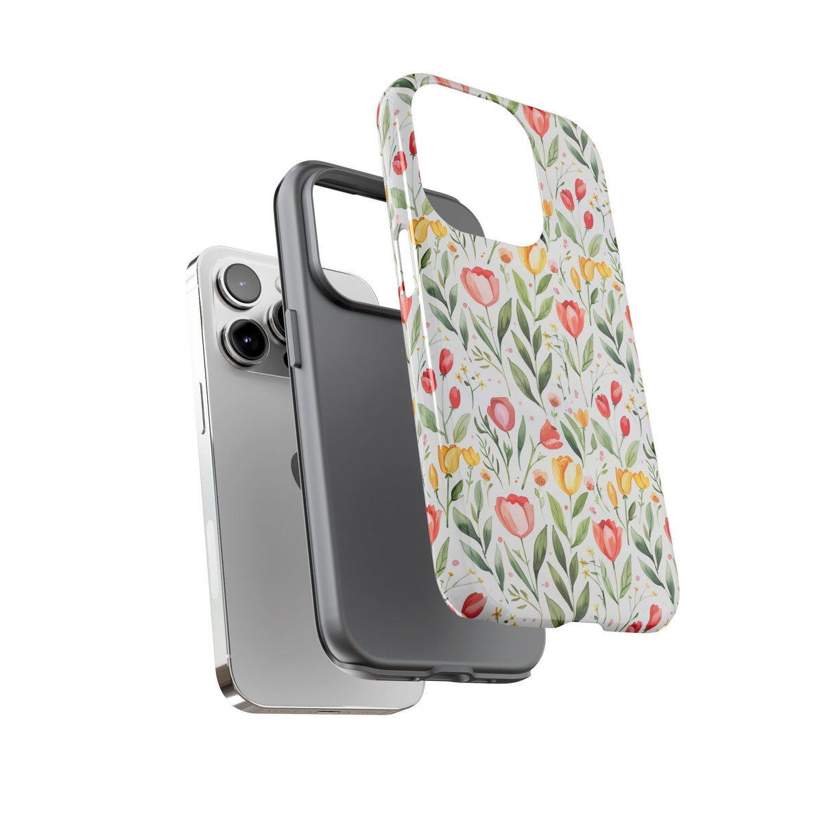 Spring Pattern Phone Case – Fresh & Vibrant Design for Your Phone 417