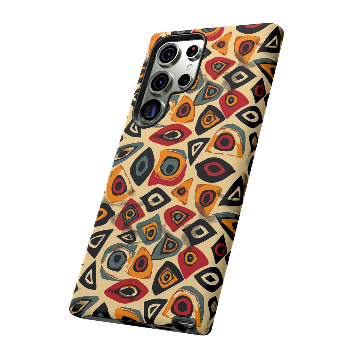 Stylish African Pattern Phone Case – Unique and Vibrant Protection 167