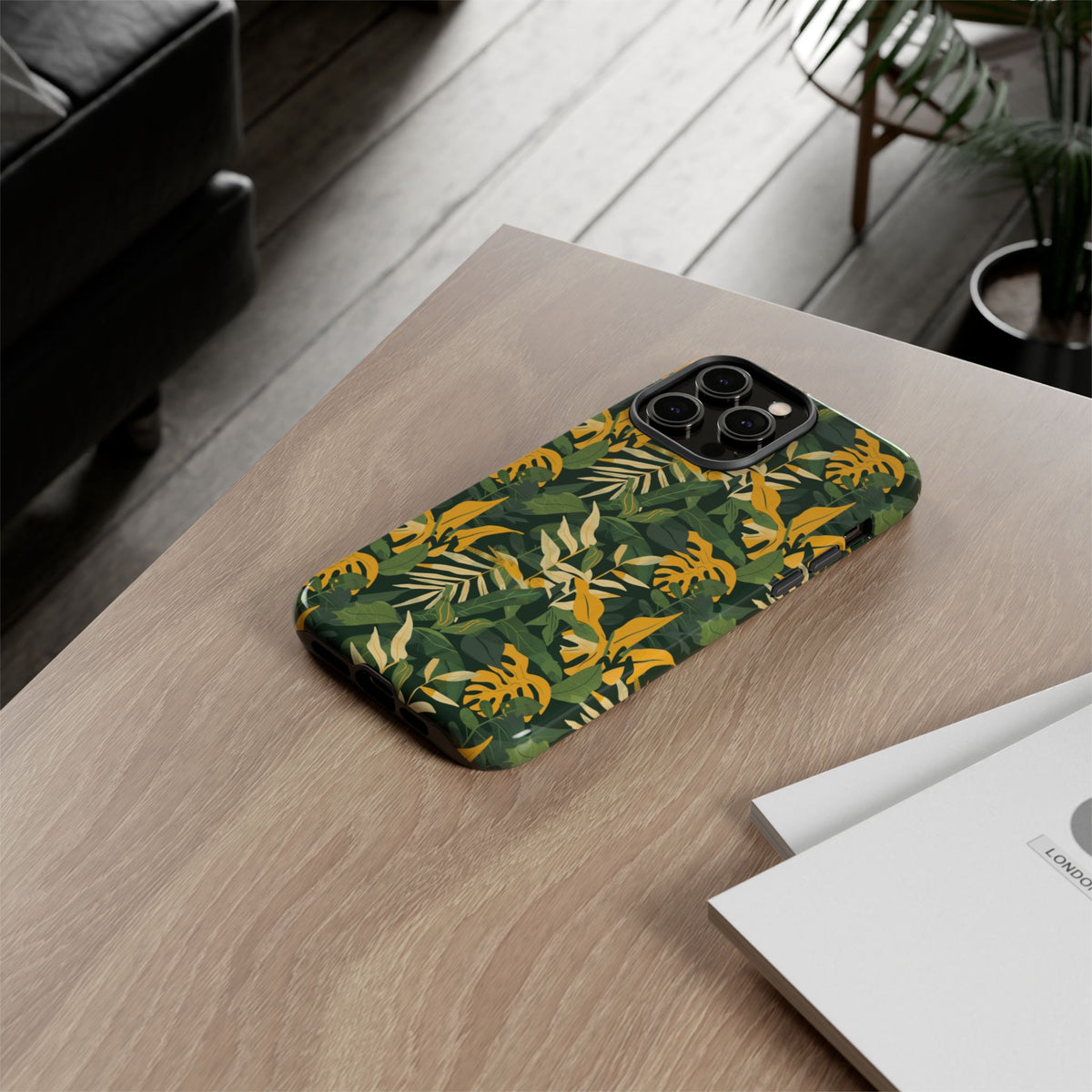 Jungle Pattern Phone Case – Exotic & Lush Design for Your Phone 347