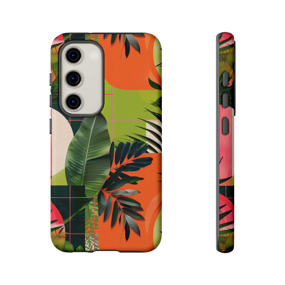 Jungle Collage Phone Case – Vibrant & Durable Nature-Inspired Protection