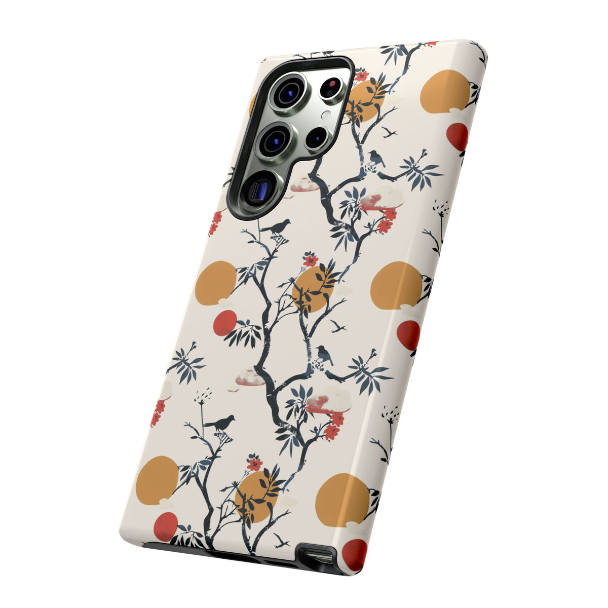 Japanese Pattern Phone Case – Elegant & Timeless Design for Your Phone 054