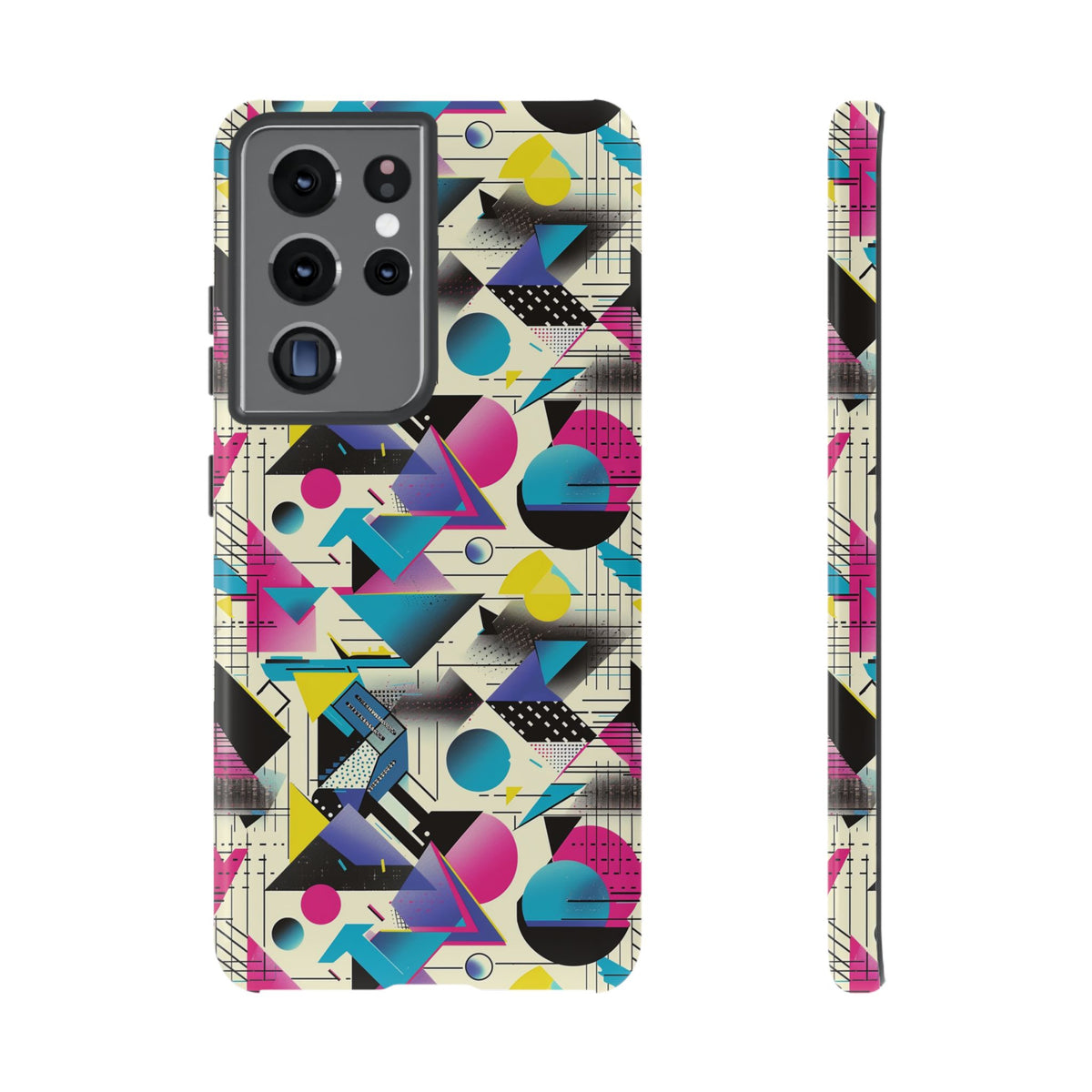 Retro 80s Seamless Phone Case – Vintage Style Meets Modern Protection 202