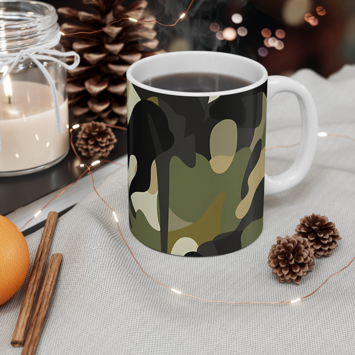 All-Over Camouflage Pattern Coffee Mug 228