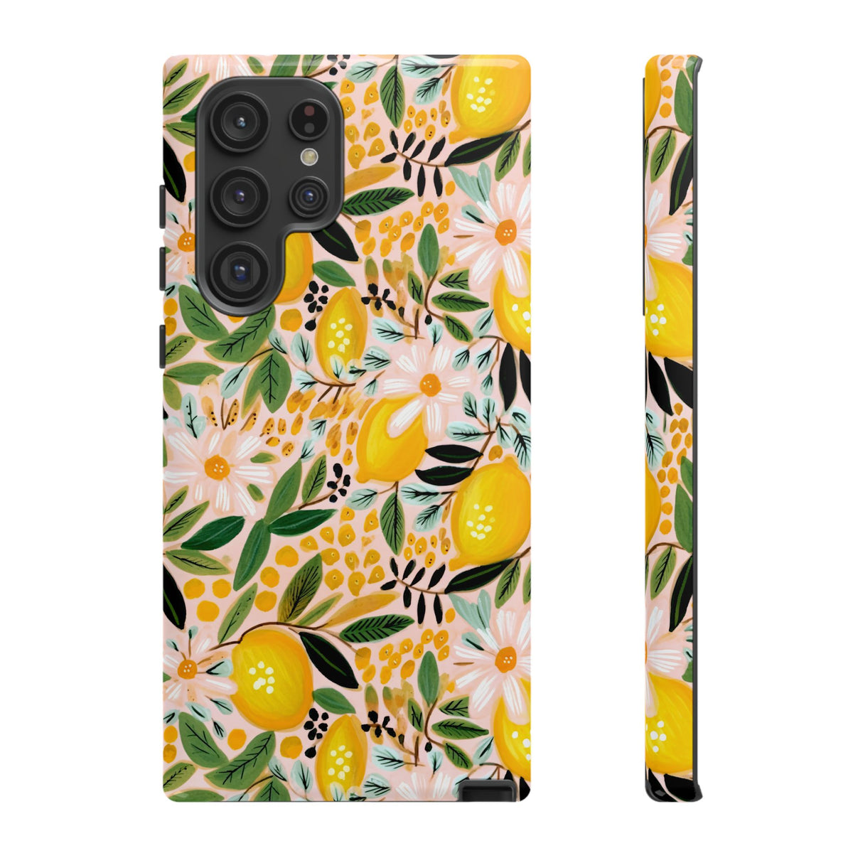 Cute Summer Lemons Phone Case – Refreshing Citrus Design for Your Phone 2