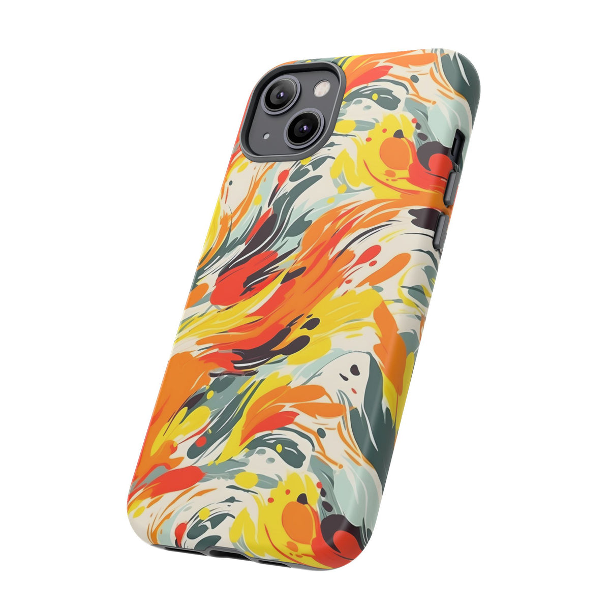 Abstract Painting Design Phone Case – Modern Art-Inspired Phone Cover 5