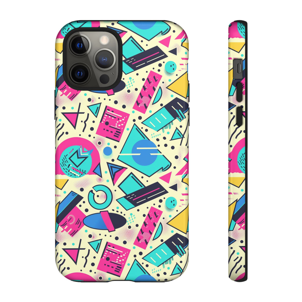 Retro 80s Seamless Phone Case – Vintage Style Meets Modern Protection 087