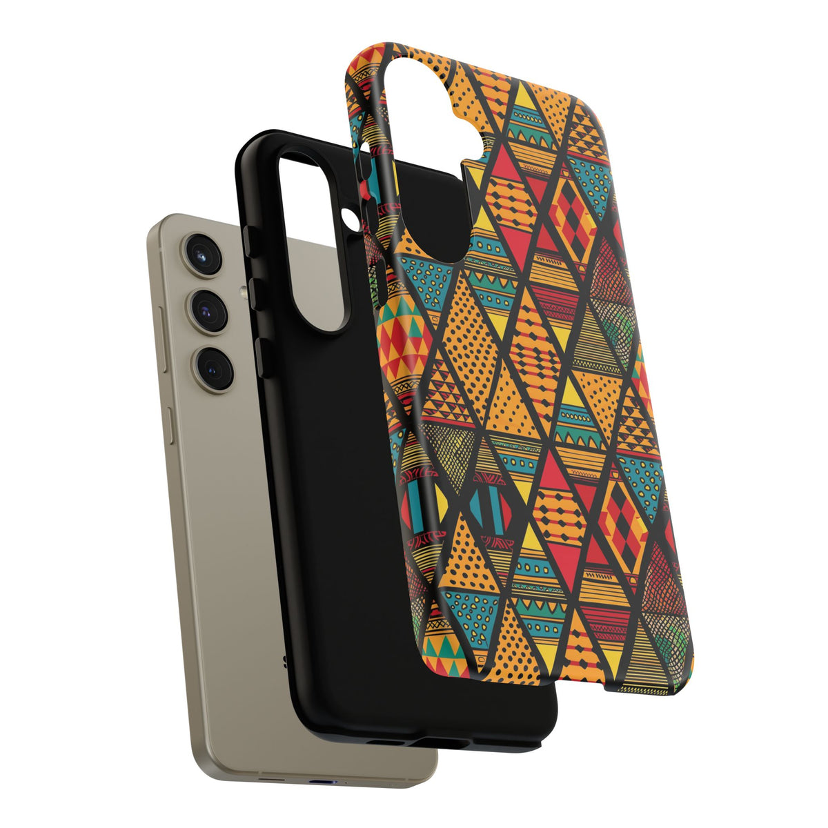 Stylish African Pattern Phone Case – Unique and Vibrant Protection 178