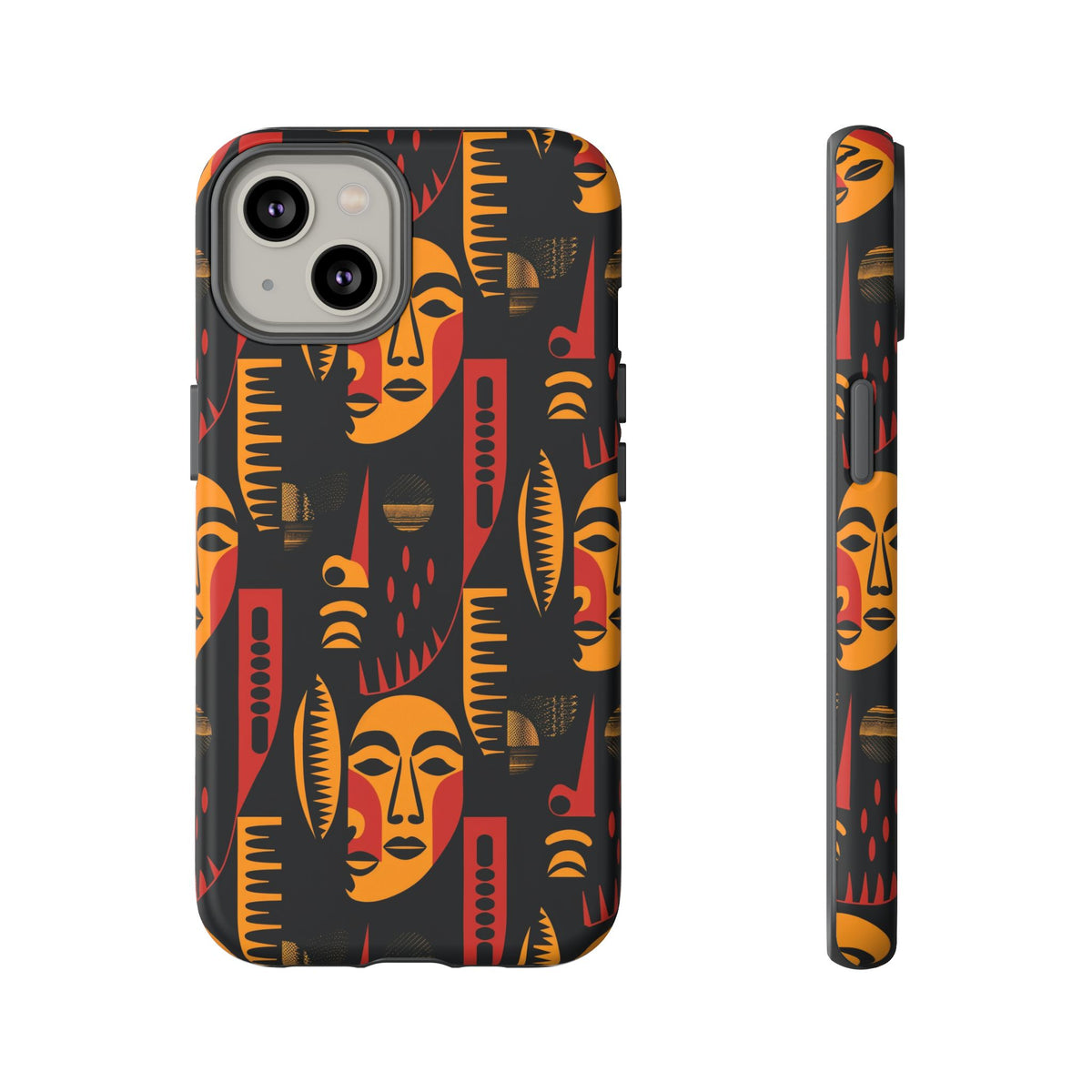 Stylish African Pattern Phone Case – Unique and Vibrant Protection 203