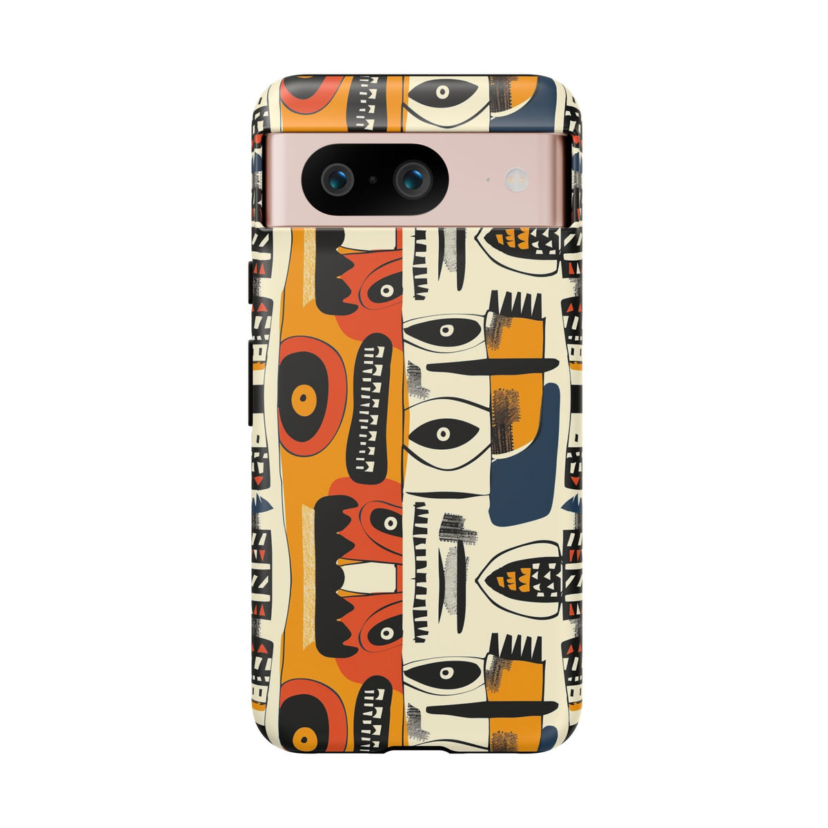 Stylish African Pattern Phone Case – Unique and Vibrant Protection 204