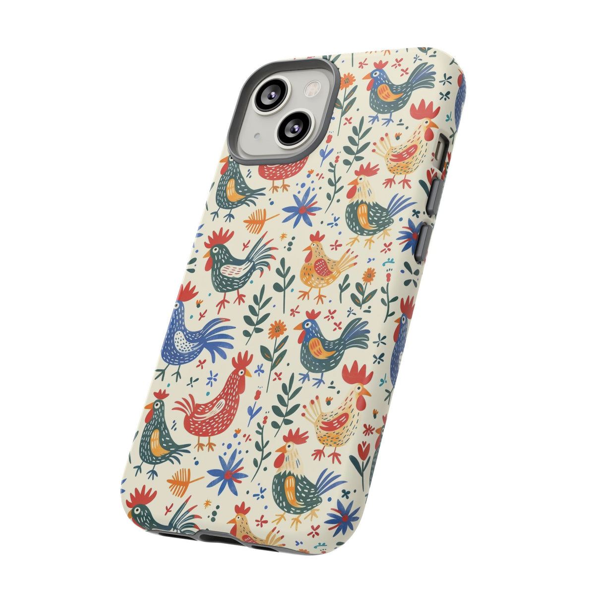 Birds Seamless Pattern Phone Case – Elegant and Timeless Avian Design 8