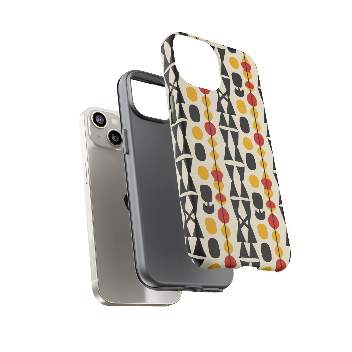 Stylish African Pattern Phone Case – Unique and Vibrant Protection 194