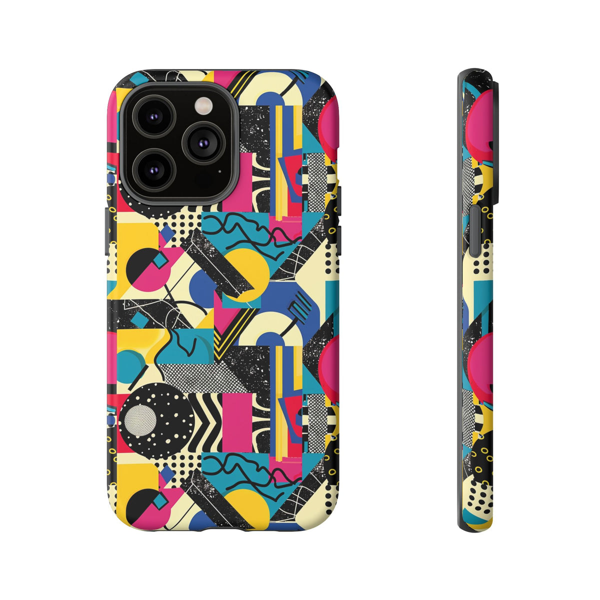 Retro 80s Seamless Phone Case – Vintage Style Meets Modern Protection 194