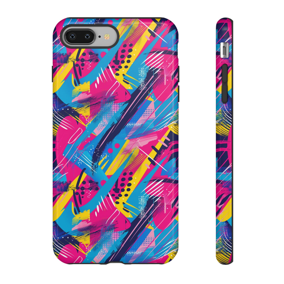 Retro 80s Seamless Phone Case – Vintage Style Meets Modern Protection 103