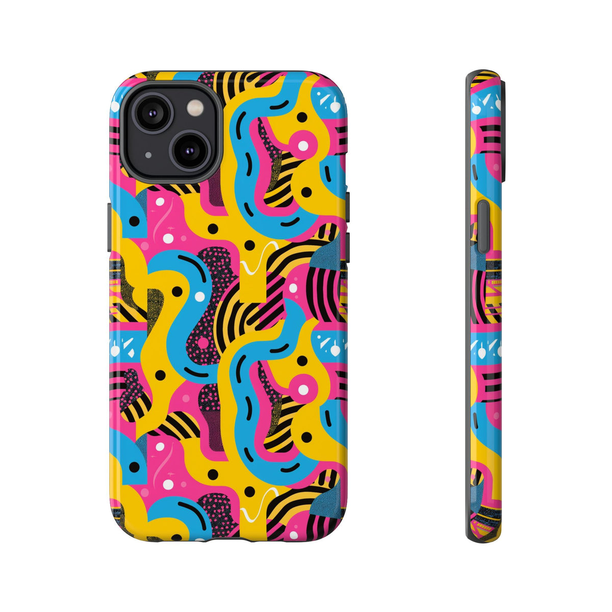 Retro 80s Seamless Phone Case – Vintage Style Meets Modern Protection 109