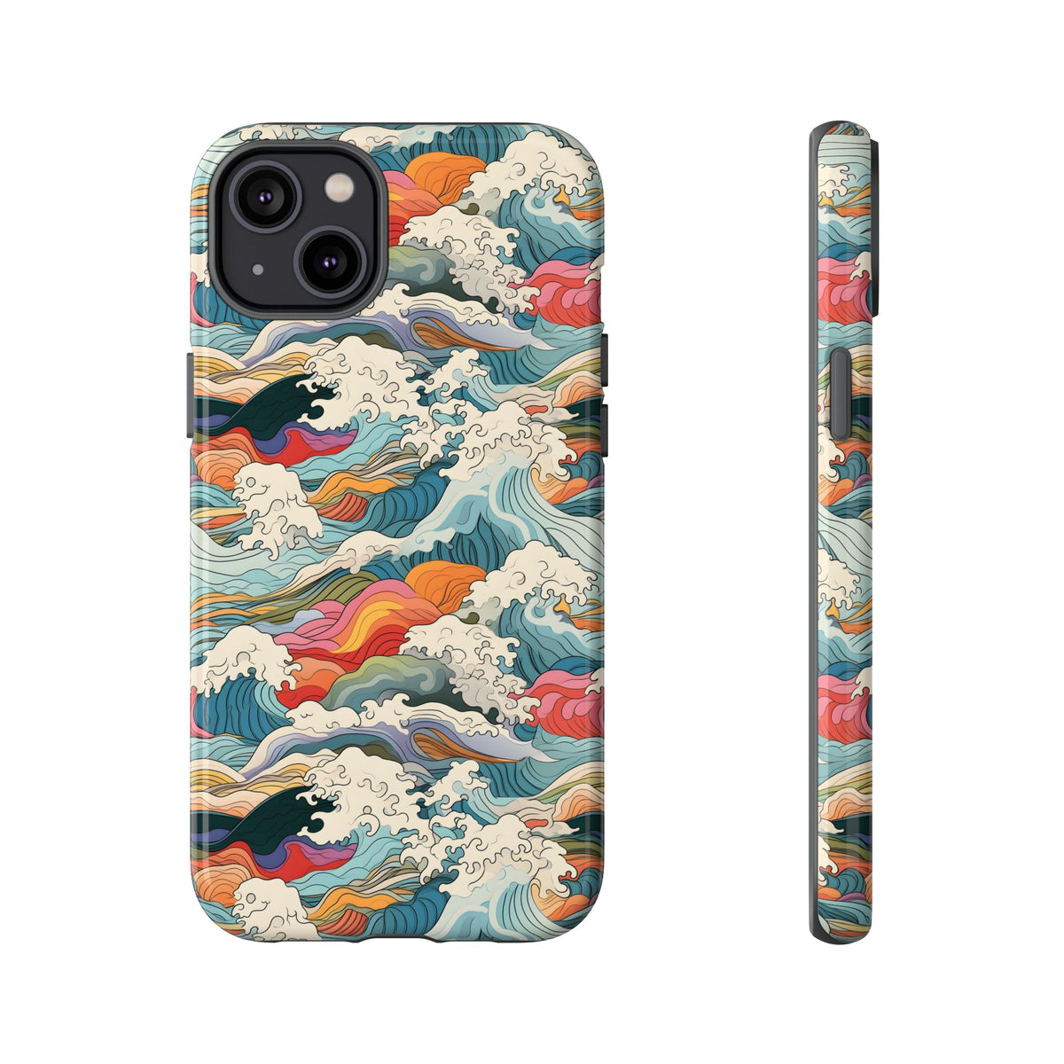 Japanese Waves Phone Case – Embrace Timeless Elegance with Classic Design 2