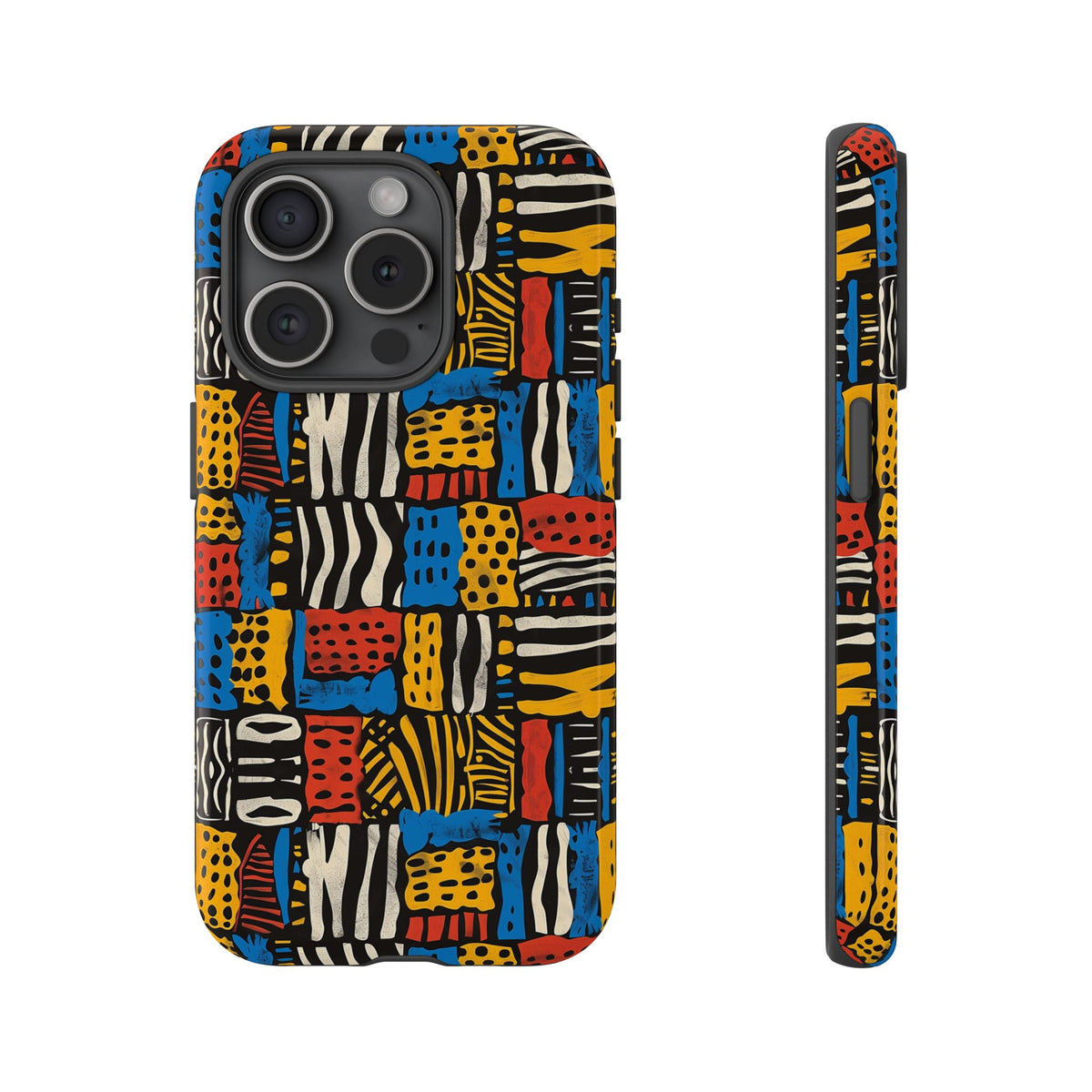 Stylish African Pattern Phone Case – Unique and Vibrant Protection 179