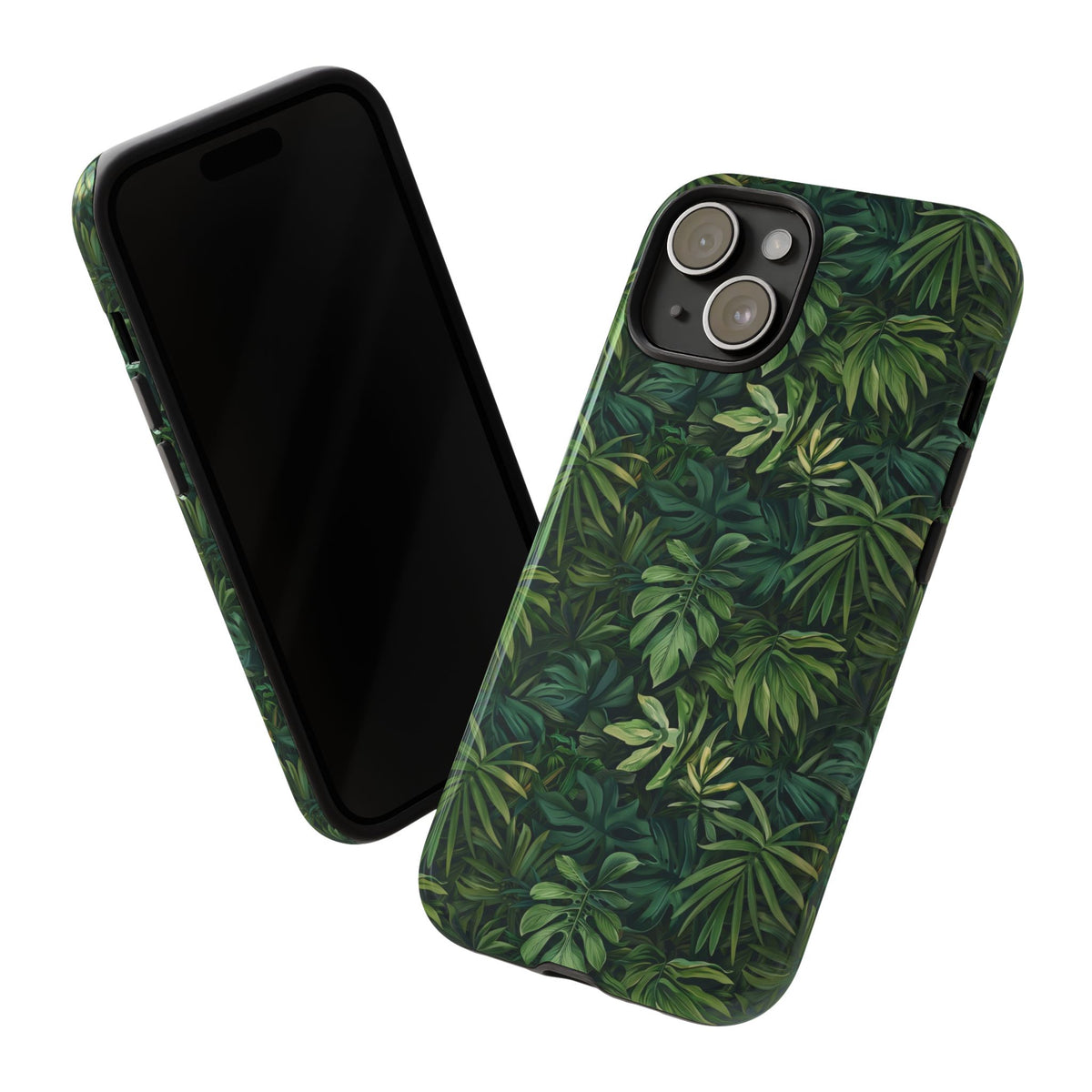 Jungle Pattern Phone Case – Exotic & Lush Design for Your Phone 322