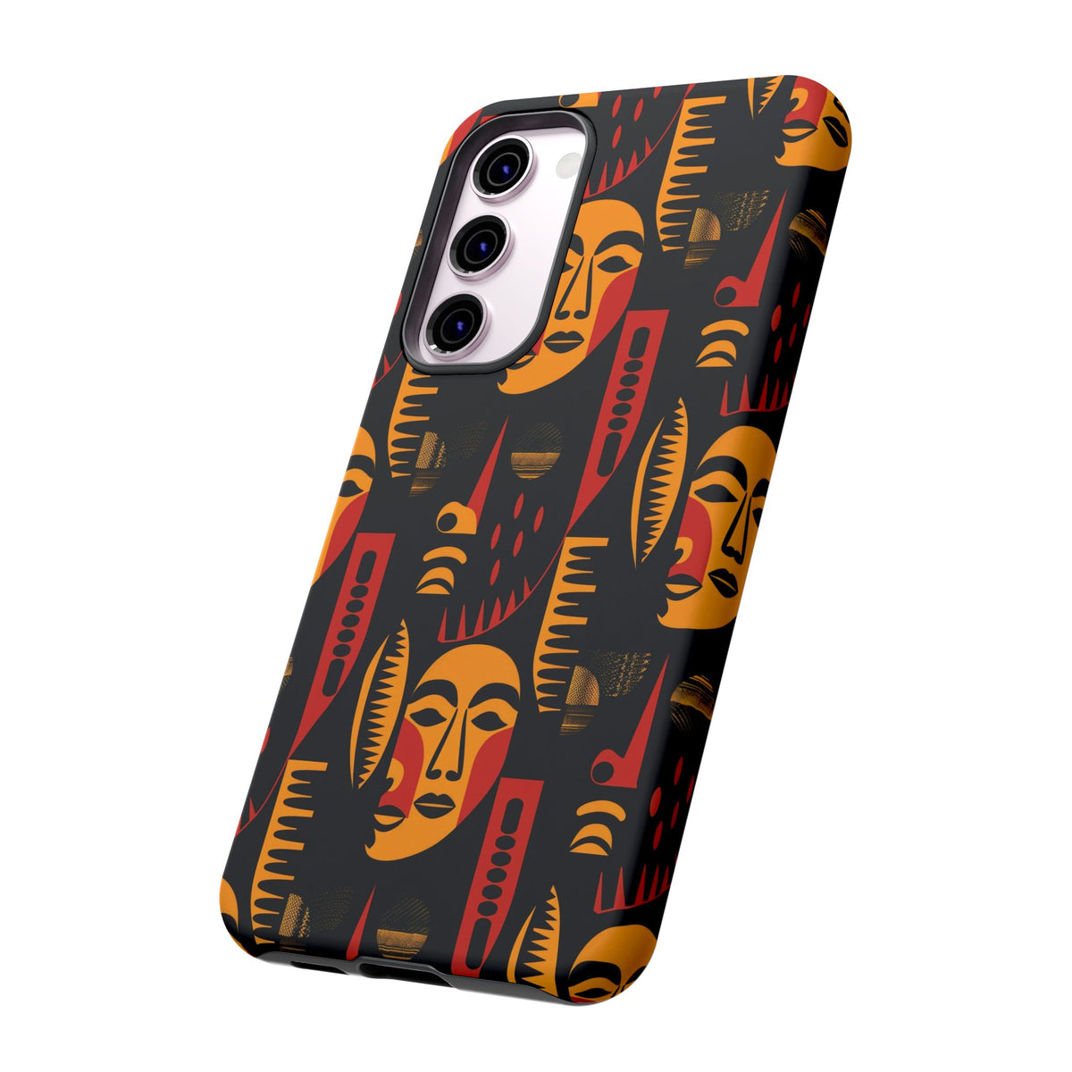 Stylish African Pattern Phone Case – Unique and Vibrant Protection 203