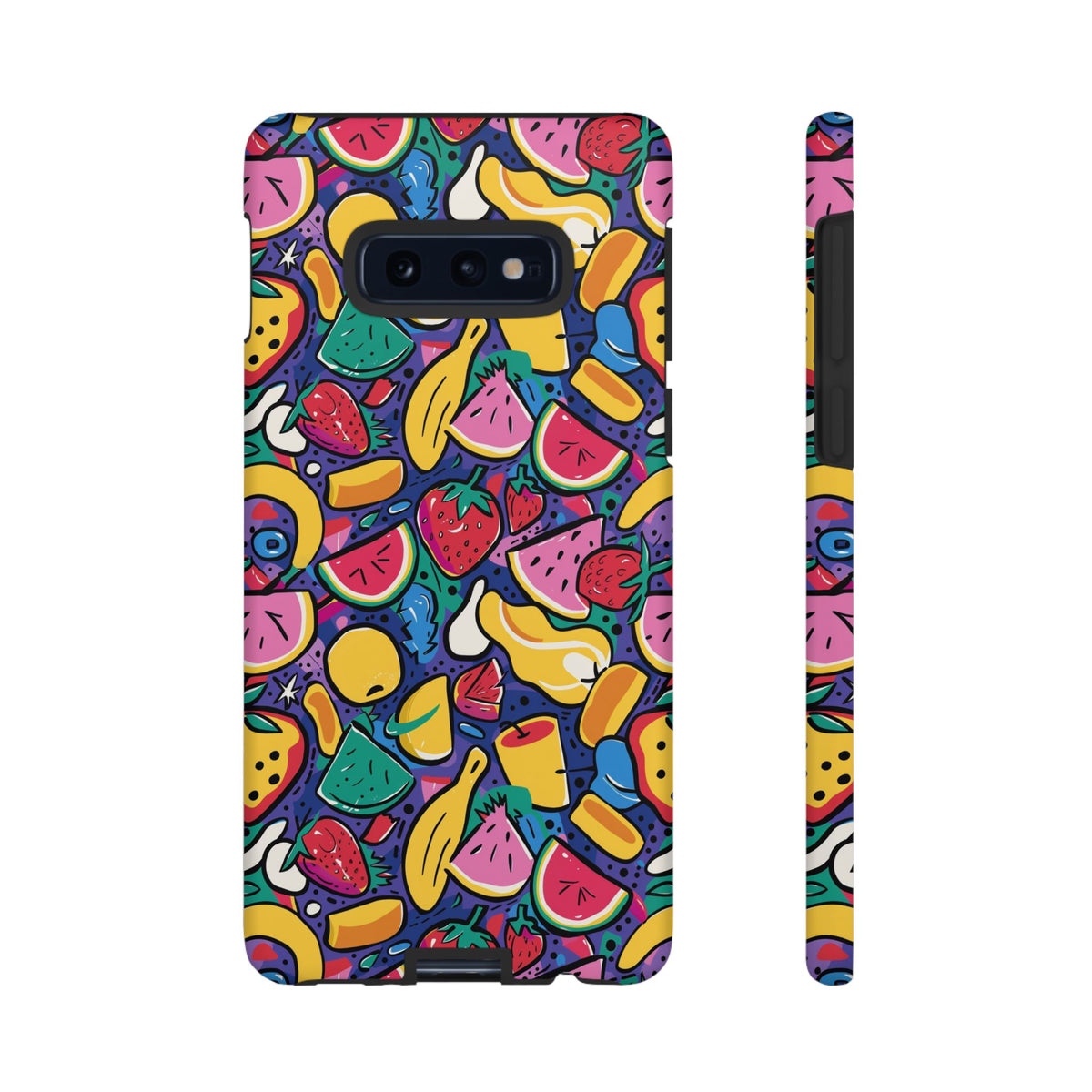 90s Themed Seamless Pattern Phone Case – Embrace Retro Style and Protection 316