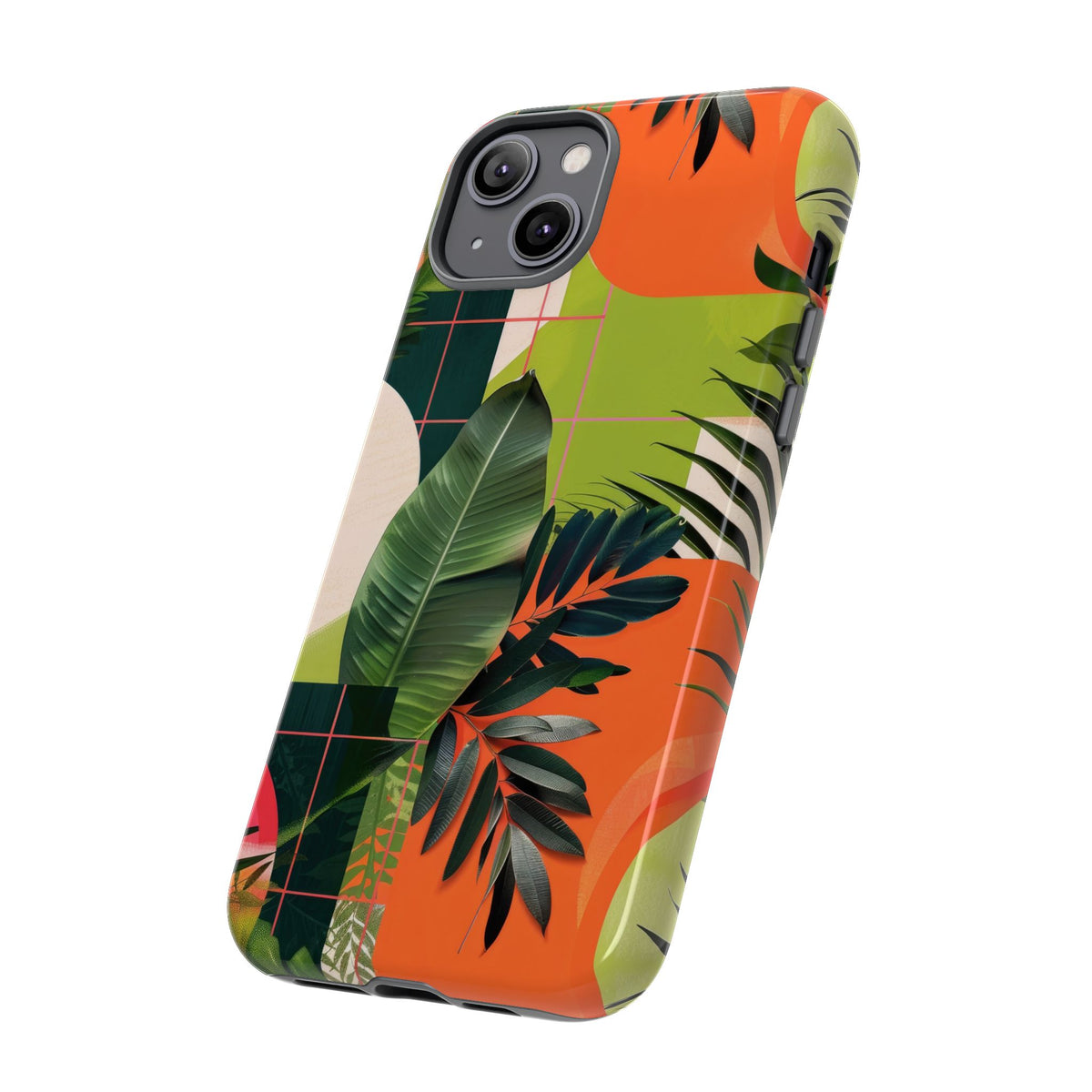 Jungle Collage Phone Case – Vibrant & Durable Nature-Inspired Protection