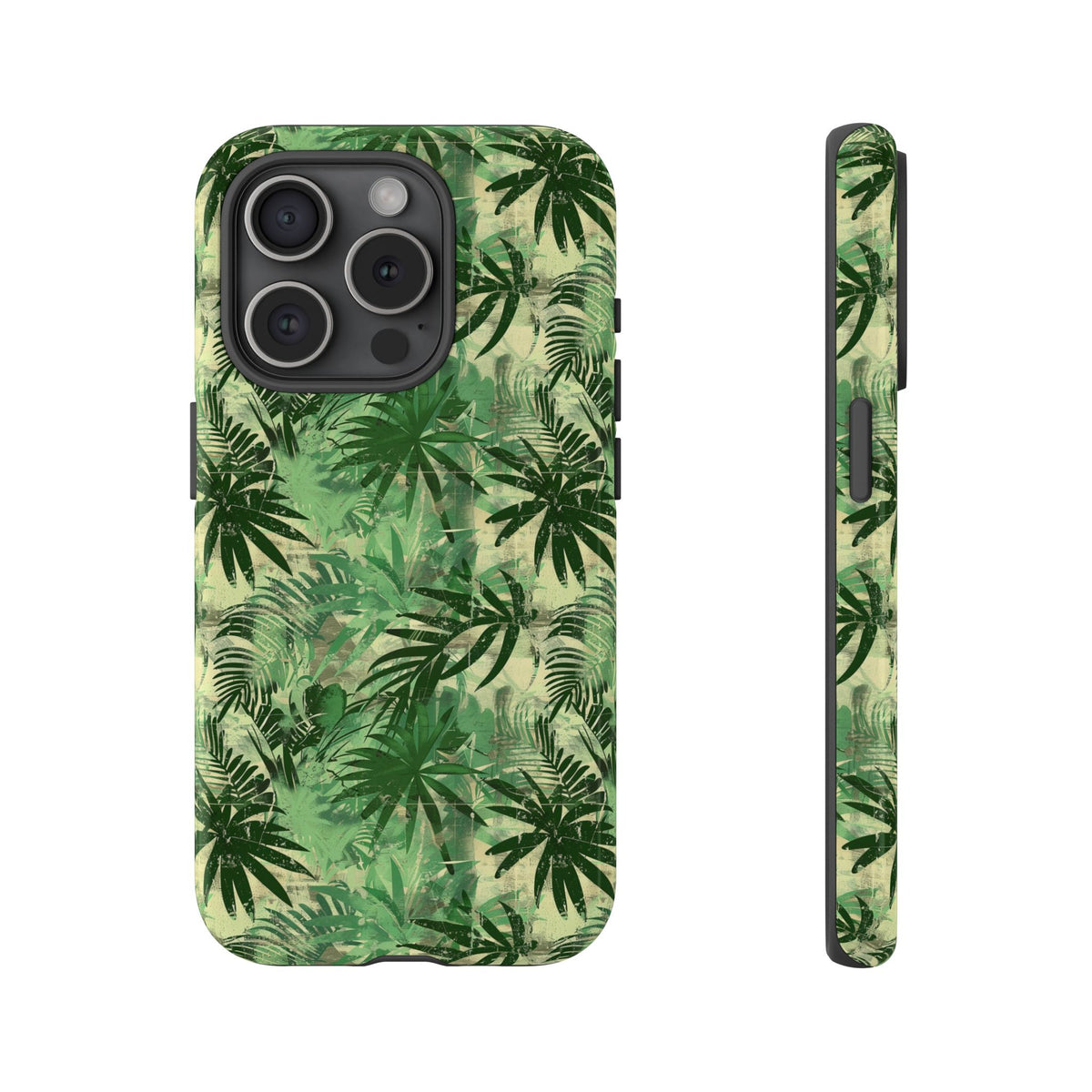 Jungle Pattern Phone Case – Exotic & Lush Design for Your Phone 336