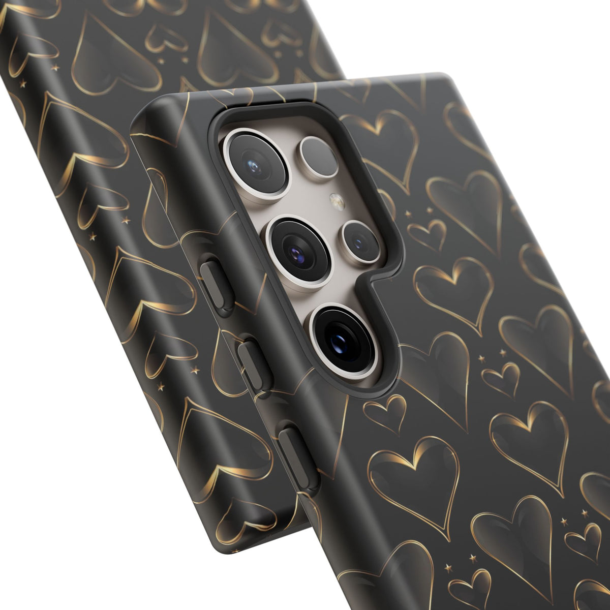 Heart Pattern Phone Case – Stylish & Loving Design for Your Device 362