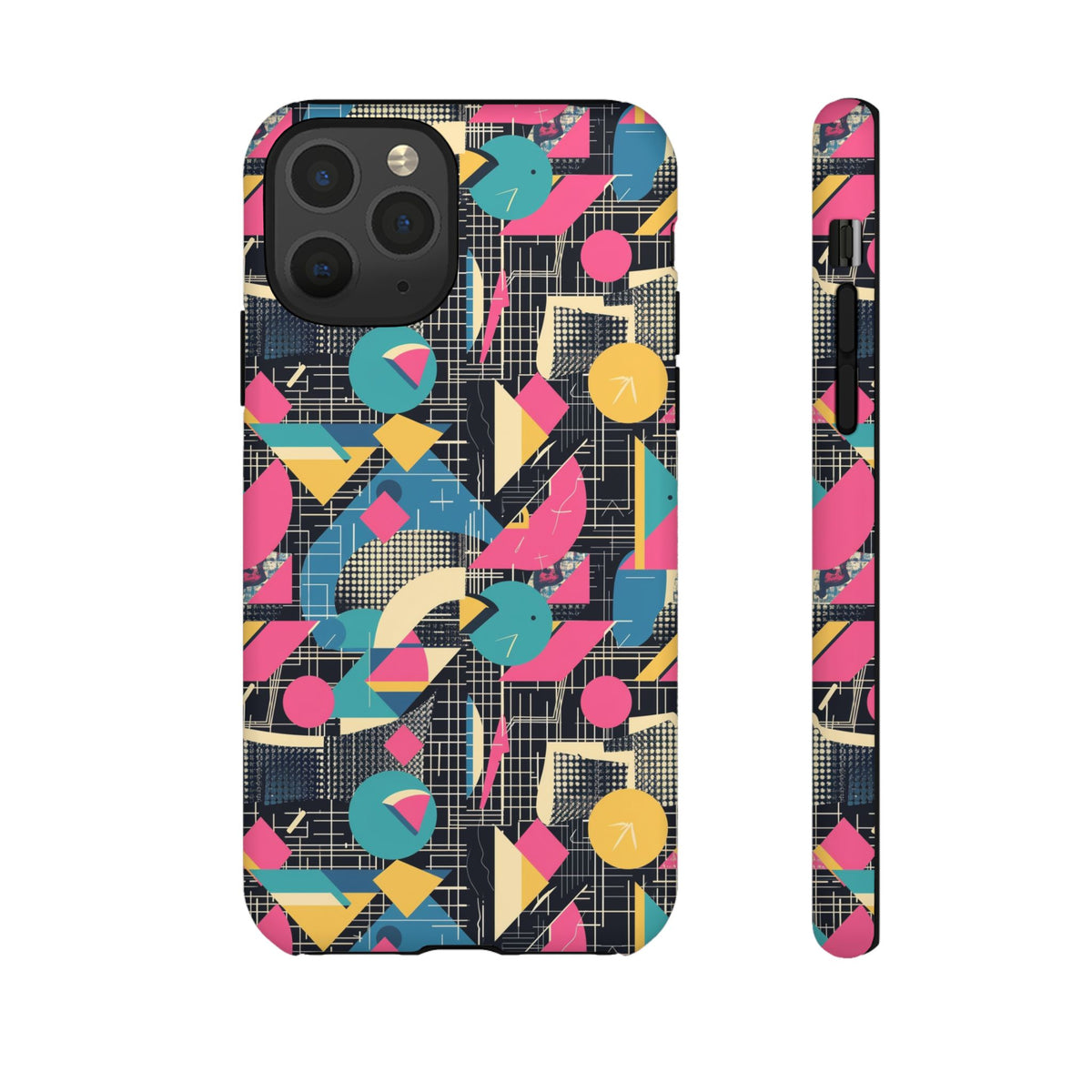 Retro 80s Seamless Phone Case – Vintage Style Meets Modern Protection 266