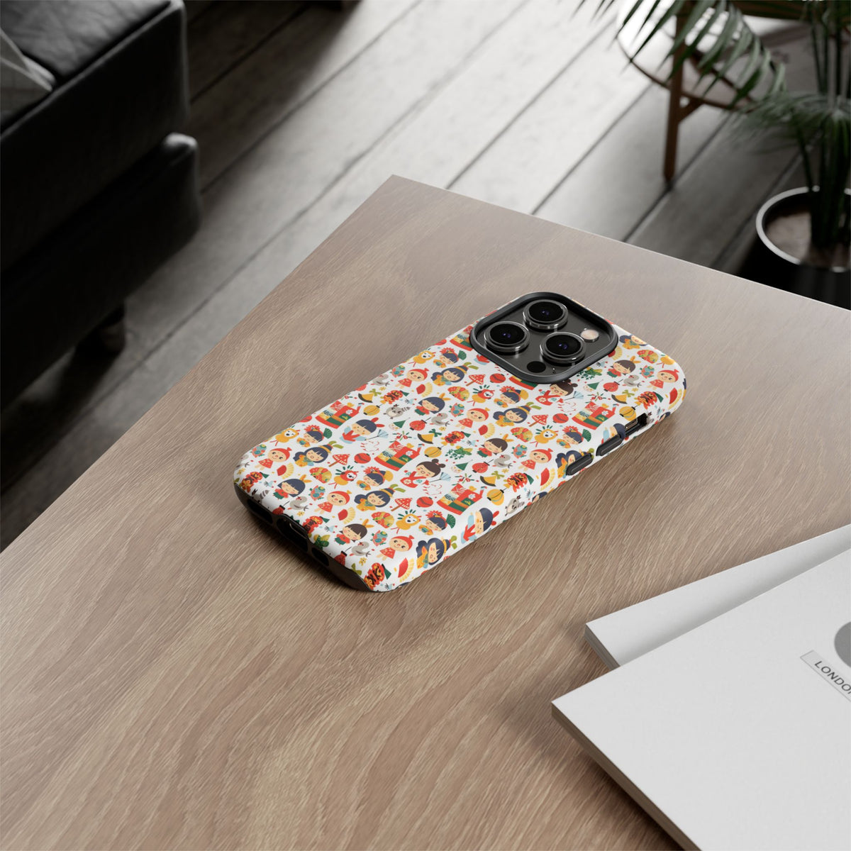 Japanese Pattern Phone Case – Elegant & Timeless Design for Your Phone 102