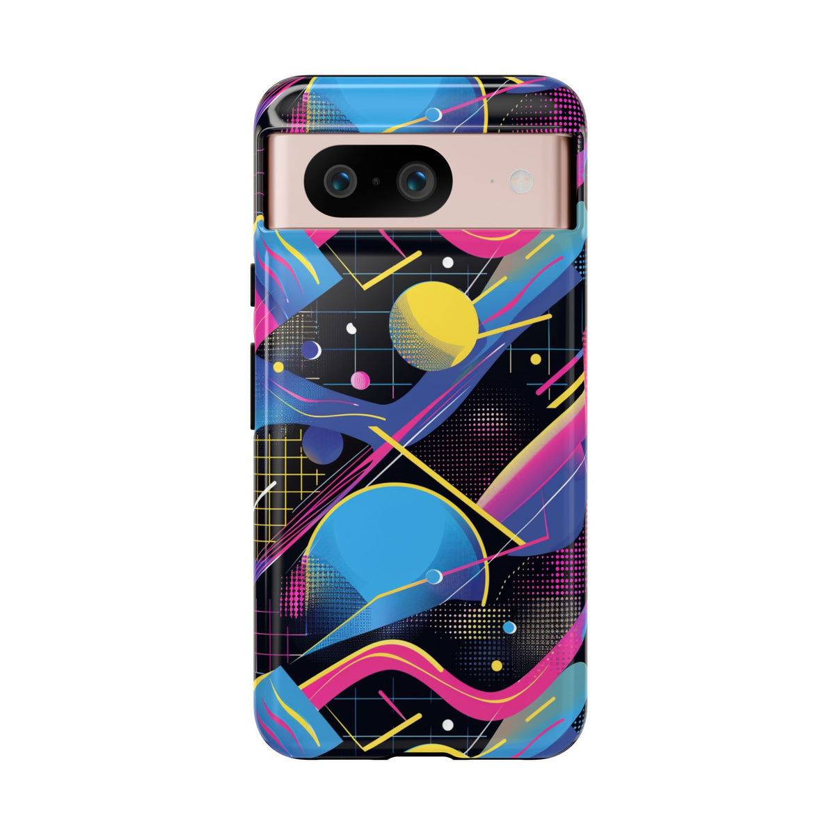 Retro 80s Seamless Phone Case – Vintage Style Meets Modern Protection 14