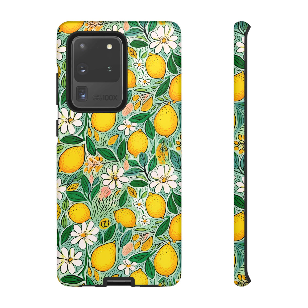 Cute Summer Lemons Phone Case – Refreshing Citrus Design for Your Phone 3