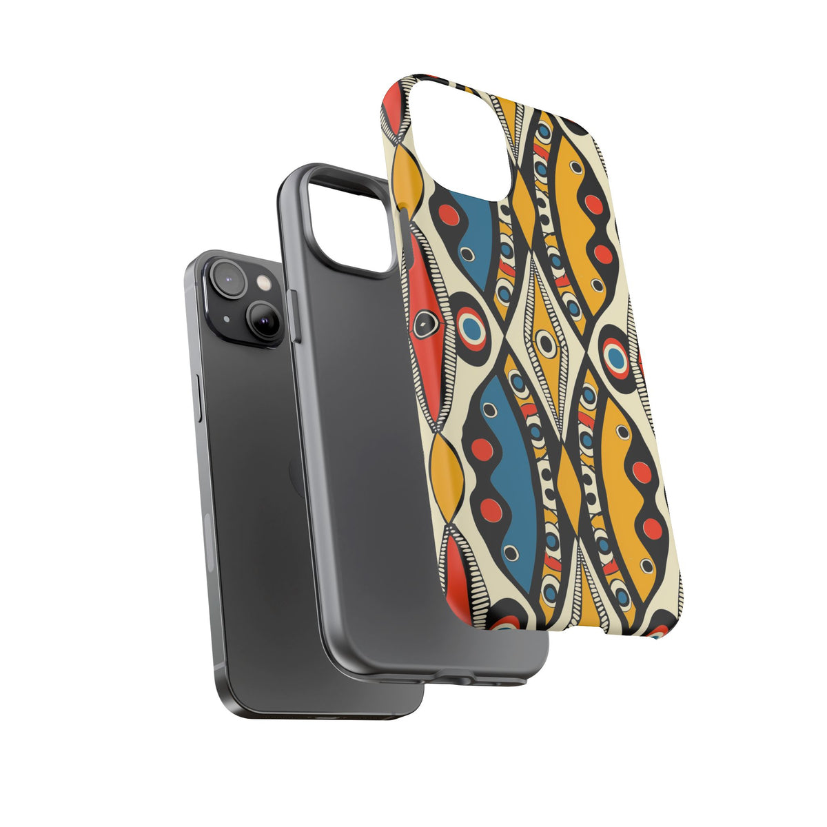 Stylish African Pattern Phone Case – Unique and Vibrant Protection 180