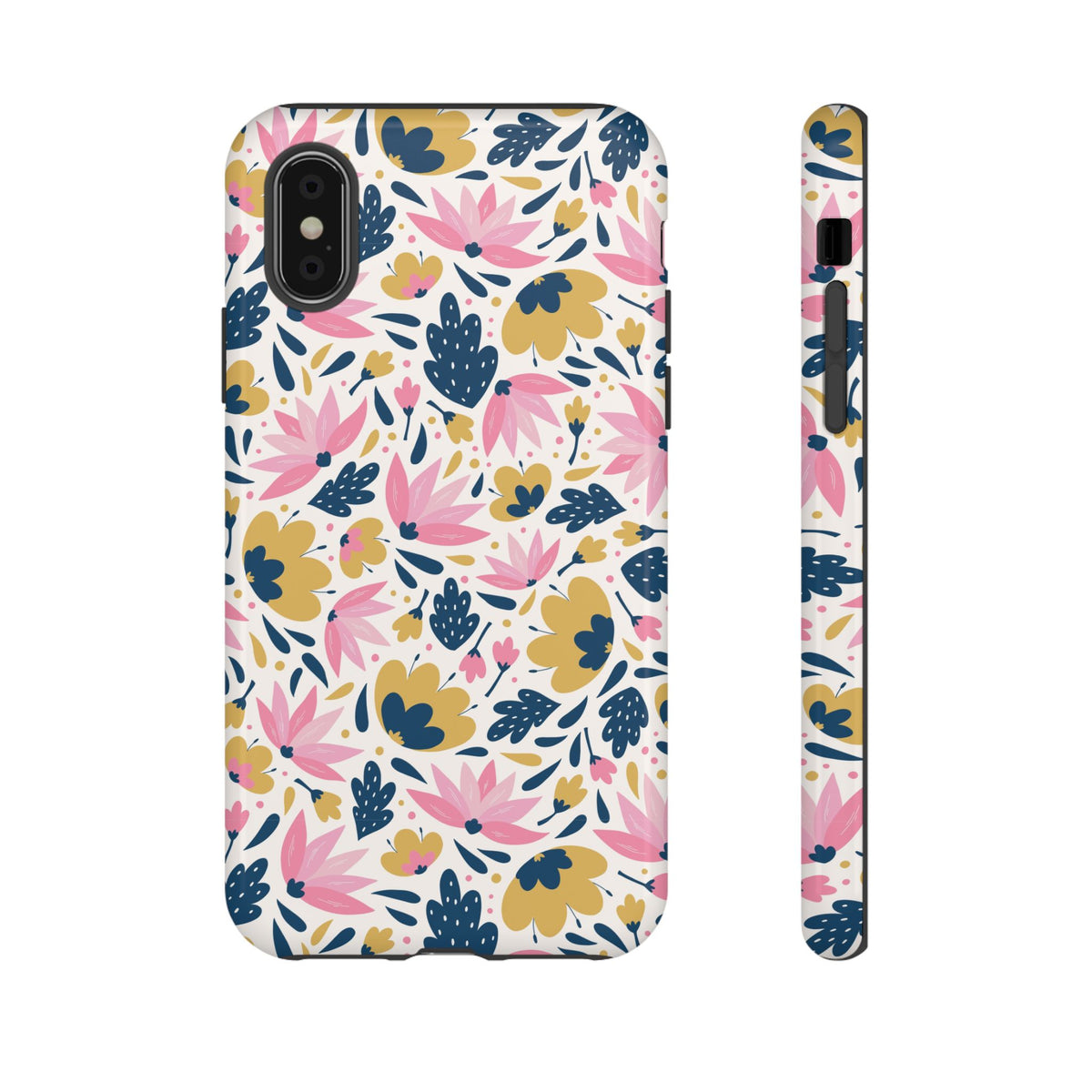 Colorful Little Flower Design Phone Case – Bright and Cheerful Floral Phone Cover 3