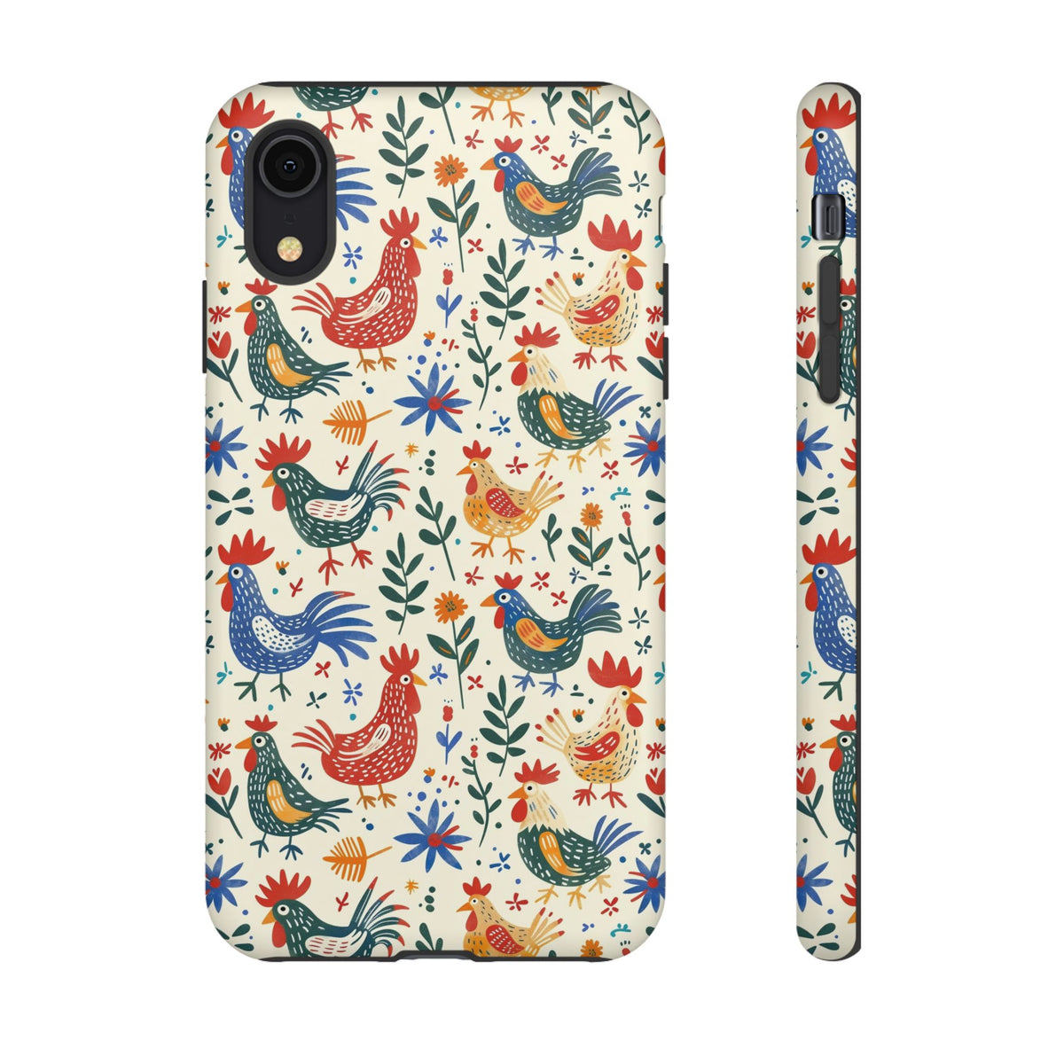 Birds Seamless Pattern Phone Case – Elegant and Timeless Avian Design 8